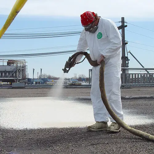 spray foam roofing restoration springfield il